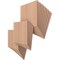 Ekena Millwork 15 3/4W x 15 3/4H x 1/4T Wood Hobby Boards, Alder, 25PK HBW16X16X250DAL - alternate 2